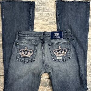 Rare Rock and Republic by Victoria Beckham Size 29 Distressed, jeans